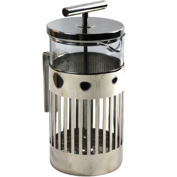 Alessi Stainless Mirror Polished Finished French Press Coffee System - Picture 4 of 11